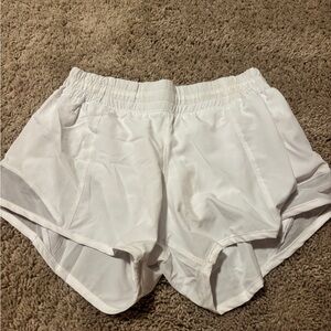 Varsity Women's White Athletic Shorts